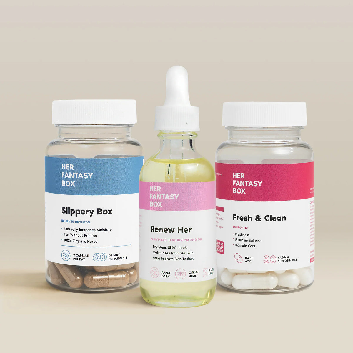 Her Fantasy Bundle - Vaginal Care Products
